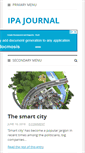 Mobile Screenshot of ipajournal.com